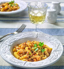 Fusilli risottati alle seppie