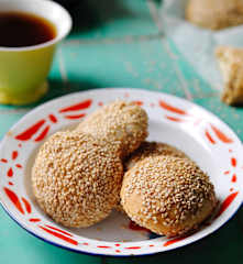 Mushroom-filled Buns