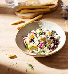 Ensalada griega de patata