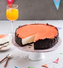 Pomarańczowy sernik z alkoholowym twistem