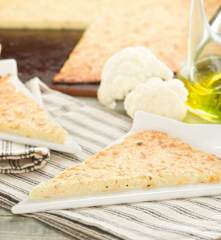 Pizza de coliflor