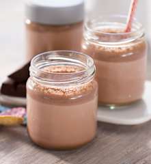 Yogur natural de chocolate en Varoma