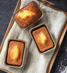 Minicakes de yogur (sin gluten)