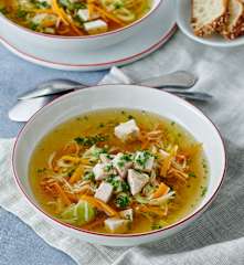 Hühner-Kraft-Suppe
