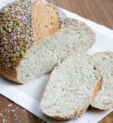 Pão de Aveia e Sementes