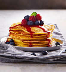 Pancake (senza glutine e senza lattosio)
