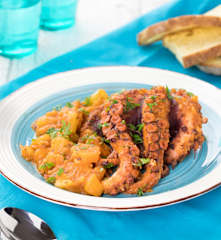 Polpo con patate alla salentina