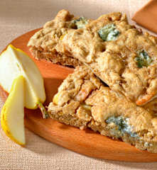 Focaccia pere e gorgonzola