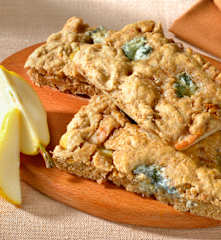 Focaccia poire et gorgonzola