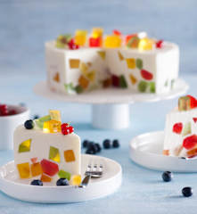 Śmietankowiec z galaretką