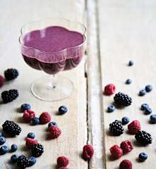 Smoothie de frutos silvestres