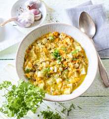 Guisado de legumes nutritivo
