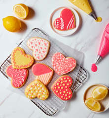 Lemon Shortbread Cookies