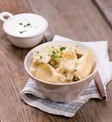 Pierogi (Cheese dumplings)
