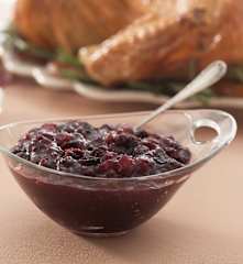 Salsa de arándanos (Cranberry sauce)
