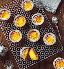 Budini di riso con crema pasticcera alla zucca