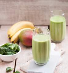 Zielone smoothie proteinowe