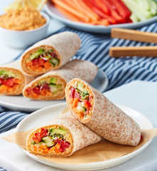 Wraps de verduras