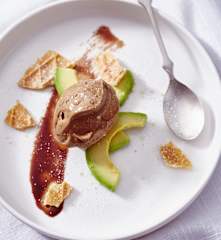 Schokoladen-Avocado-Eis