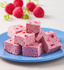 Fatbombs de frambuesa Keto