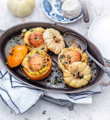 Petite courge au crottin de Chavignol