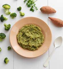 O 1º puré de pescada