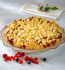 Torta friabile ai frutti di bosco