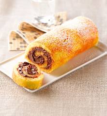 Roulé chocolat-noisette