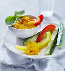 Purè di carote all'olio di oliva