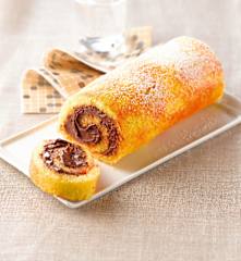 Rotolo al cioccolato e nocciole