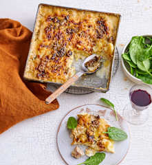 Gratin dauphinois aux cèpes