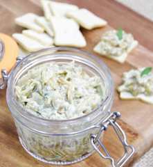 Patê de cebola caramelizada e sálvia