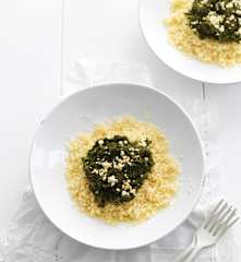 Esparregado de grelos e nabiças