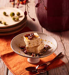 Parfait mit Pecannuss und Ahornsirup