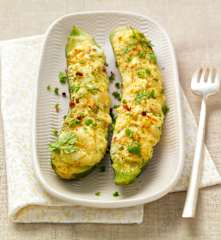 Zucchine ripiene alla marinara