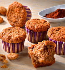 Muffin all'amaretto
