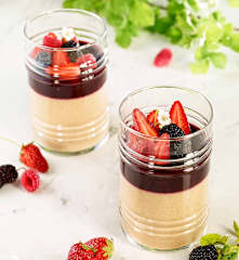 Hurmalı Yulaflı Muhallebi