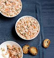 Rillettes aux deux saumons