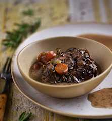 Carrilleras de cerdo al vino tinto al vacío