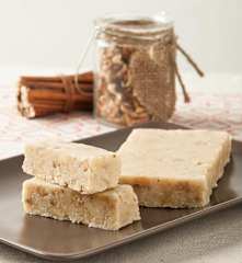 Turrón de nata y nueces