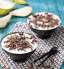 Crema di pere e cioccolato
