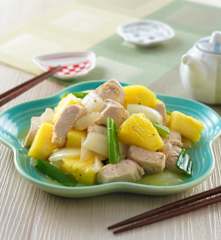 鳳梨雞丁