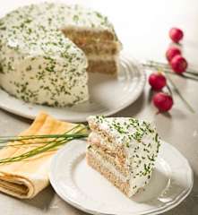 Pan relleno de trucha ahumada, atún y queso cremoso