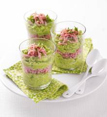 Verrines printanières