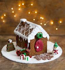 Gluten free gingerbread house