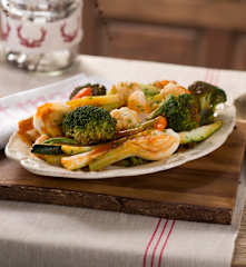 Verduras baby en escabeche de tomate