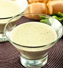 Gazpacho de hierbabuena