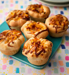 Chicken and Sweetcorn Pizza Muffins