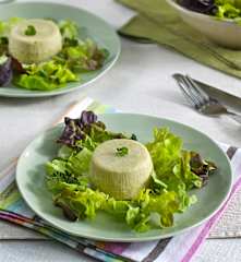 Flan di formaggio erborinato (per 2 persone)