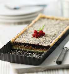 Tarte de avelã com leite condensado